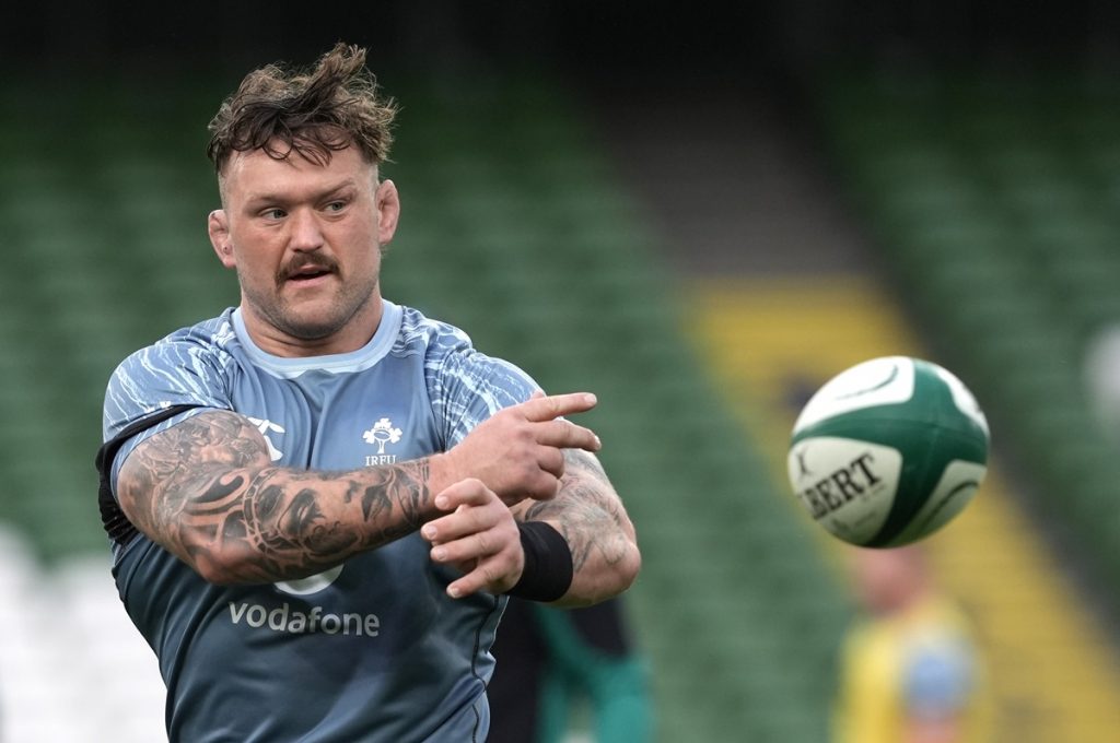 Ireland's Andrew Porter during the team run at the Aviva Stadium, Dublin. Picture date: Thursday November 7, 2024.