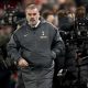 epa11879805 Tottenham's manager Ange Postecoglou walks on the pitch after losing the EFL Cup semi-final 2nd leg match between Liverpool FC and Tottenham Hotspur, in Liverpool, Britain, 06 February 2025. EPA/ADAM VAUGHAN