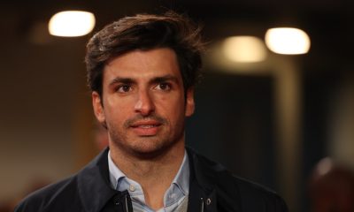 epa11905840 Spanish driver Carlos Sainz of Williams arrives ahead of the Formula One season launch event to mark the start of the sport’s 75th anniversary year at the O2 Arena in London, Britain, 18 February 2025. EPA/NEIL HALL