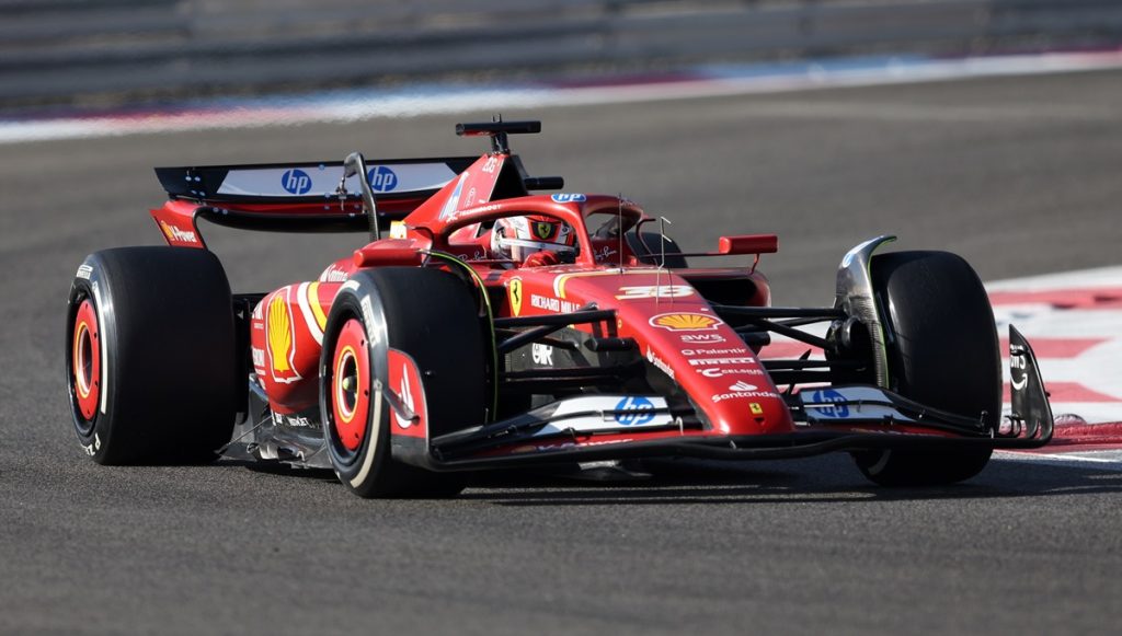 epa11767833 Scuderia Ferrari young driver Antonio Fuoco of Italy in action during the Formula One post-season test session at the Yas Marina Circuit racetrack in Abu Dhabi, United Arab Emirates, 10 December 2024. EPA/ALI HAIDER