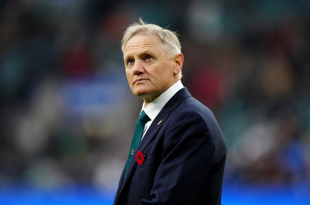 Australia head coach Joe Schmidt before the Autumn international match at the Allianz Stadium, Twickenham, London. Picture date: Saturday November 9, 2024.