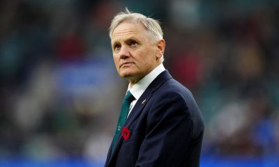 Australia head coach Joe Schmidt before the Autumn international match at the Allianz Stadium, Twickenham, London. Picture date: Saturday November 9, 2024.