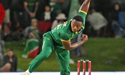 Kagiso Rabada of South Africa during the 2024 One Day International Series game between South Africa and Pakistan at Boland Park, Paarl in South Africa on 17 December 2024 © Ryan Wilkisky/BackpagePix