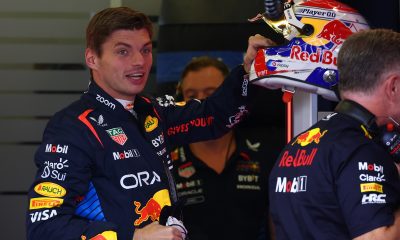 epa11601761 Dutch driver Max Verstappen of Red Bull Racing during the first practice session of the 2024 Formula One Grand Prix of Azerbaijan, at the Baku City Circuit in Baku Azerbaijan 13 September 2024. The Formula One Grand Prix of Azerbaijan will take place on 15 September 2024. EPA/ALI HAIDER