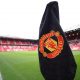 epa11869749 A black corner flag in Old Trafford to mark the anniversary of the Munich Air Disaster ahead of the English Premier League match between Manchester United and Crystal Palace in Manchester, Britain, 02 February 2025. EPA/ADAM VAUGHAN EDITORIAL USE ONLY. No use with unauthorized audio, video, data, fixture lists, club/league logos, 'live' services or NFTs. Online in-match use limited to 120 images, no video emulation. No use in betting, games or single club/league/player publications.