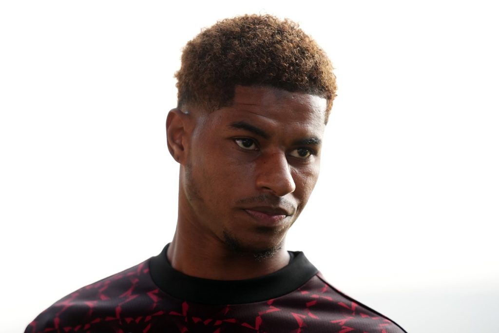 File photo dated 21-09-2024 of Manchester United's Marcus Rashford. Gary Neville has questioned the professionalism of Manchester United duo Marcus Rashford and Casemiro over their trips to the United States during the international break. Issue date: Thursday November 21, 2024.