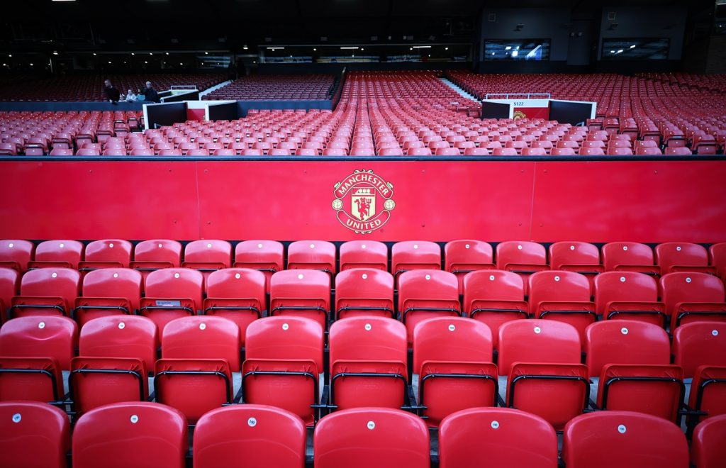 epa11076173 A general view of Old Trafford stadium ahead of the English Premier League soccer match between Manchester United and Tottenham Hotspur in Manchester, Britain, 14 January 2024. EPA/ADAM VAUGHAN