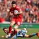 Mandatory Credit: Photo by James Crombie/INPHO/Shutterstock/BackpagePix (13855137bj) Toulouse vs Vodacom Bulls. Toulouse's Romain Ntamack Heineken Champions Cup Round of 16, Le Stadium, Toulouse, France 2/4//2023 - 02 Apr 2023