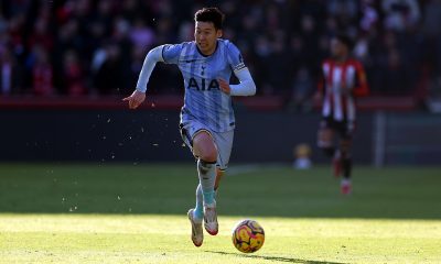 Tottenham Hotspur's Son Heung-Min during the Premier League match at the Gtech Community Stadium, London. Picture date: Sunday February 2, 2025.