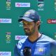 Dhanajaya De Silva, captain of Sri Lanka after the International Test Series 2024/25 2nd Test Day 5 match between South Africa and Sri Lanka at Dafabets St George’s Park in Gqebherha on 9 December 2024 ©Nokwanda Zondi/BackpagePix