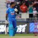 Suryakumar Yadav of India celebrates his 100 runs during the 023 T20 International Series match between South Africa and India at Wanderers Stadium in Johannesburg on 14 December 2023 ©Samuel Shivambu/BackpagePix