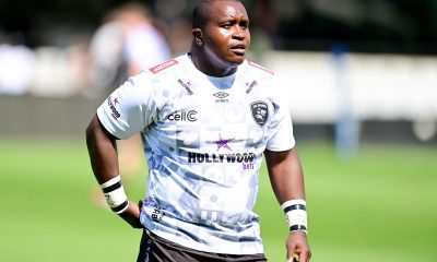 Trevor Nyakane of Hollywoodbets Sharks during the Champions Cup 2024/25 rugby game between the Sharks and Exeter Chiefs at Kings Park in Durban on 7 December 2024 © Gerhard Duraan/BackpagePix