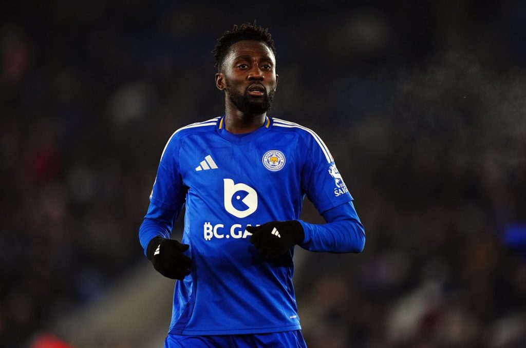 Leicester City's Wilfred Ndidi during the Premier League match at the King Power Stadium, Leicester. Picture date: Tuesday December 3, 2024.