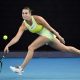 epa11851025 Aryna Sabalenka of Belarus in action during the Women's Singles final match against Madison Keys of USA at the Australian Open Grand Slam tennis tournament in Melbourne, Australia, 25 January 2025. EPA/JOEL CARRETT AUSTRALIA AND NEW ZEALAND OUT