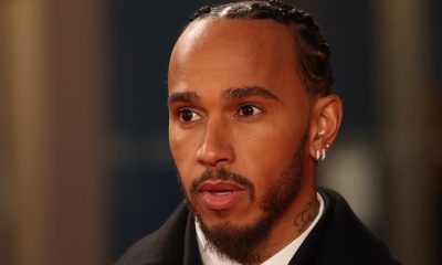 epa11905994 British driver Lewis Hamilton of Ferrari arrives ahead of the Formula One season launch event to mark the start of the sport’s 75th anniversary year at the O2 Arena in London, Britain, 18 February 2025. EPA/NEIL HALL