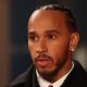 epa11905994 British driver Lewis Hamilton of Ferrari arrives ahead of the Formula One season launch event to mark the start of the sport’s 75th anniversary year at the O2 Arena in London, Britain, 18 February 2025. EPA/NEIL HALL