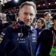 epa11737550 Red Bull Racing team principal Christian Horner (C) before the Formula One Las Vegas Grand Prix at the Las Vegas Strip Circuit in Las Vegas, Nevada, USA, 23 November 2024. EPA/SHAWN THEW