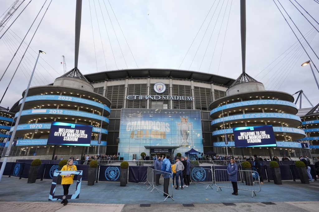 File photo dated 23-10-2024 of A general view of the Etihad Stadium. A hearing examining more than 100 Premier League charges against Manchester City has concluded, according to reports. Issue date: Monday December 9, 2024.