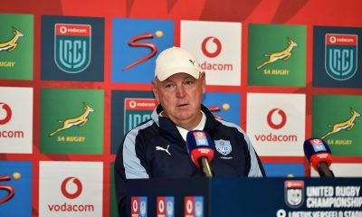 Jake White, head coach of the Vodacom Bulls during the United Rugby Championship 2024/25 match between Vodacom Bulls and Stormers at Loftus Versfeld Stadium in Pretoria on 1 March 2025 ©Nokwanda Zondi/BackpagePix