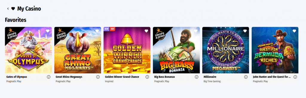 Casino Favourites