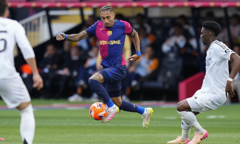 Raphinha of Barcelona