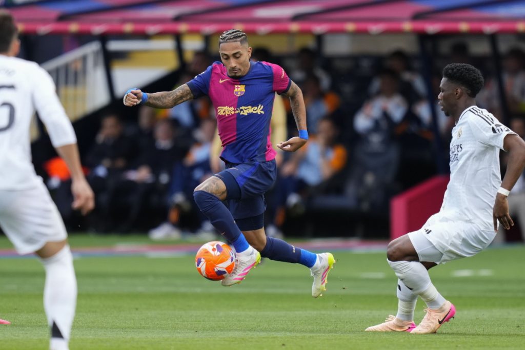 Raphinha of Barcelona