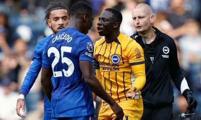 Moises Caicedo and Yankuba Minteh