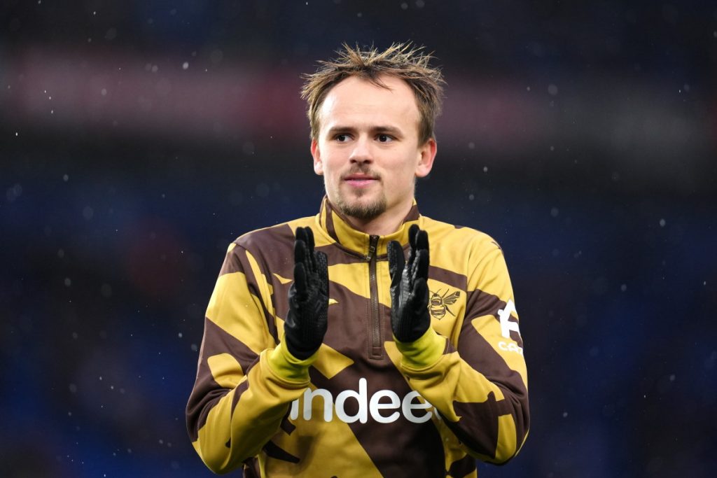 Mikkel Damsgaard of Brentford