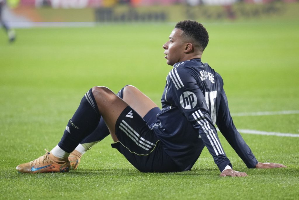 Kylian Mbappe of Real Madrid