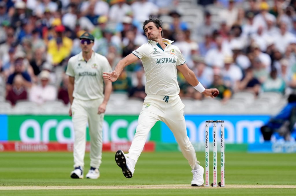 Mitchell Starc of Australia
