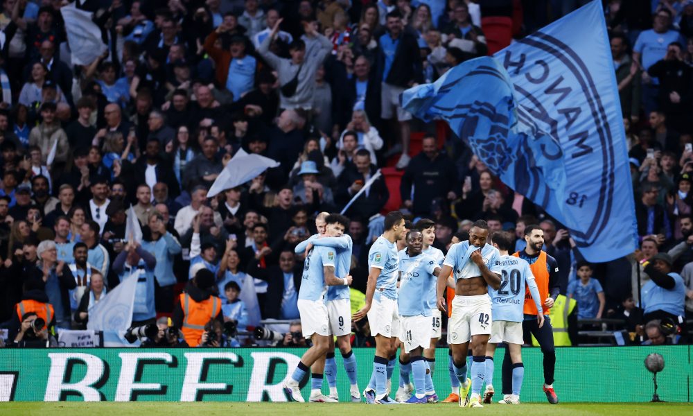 Manchester City Celebrate