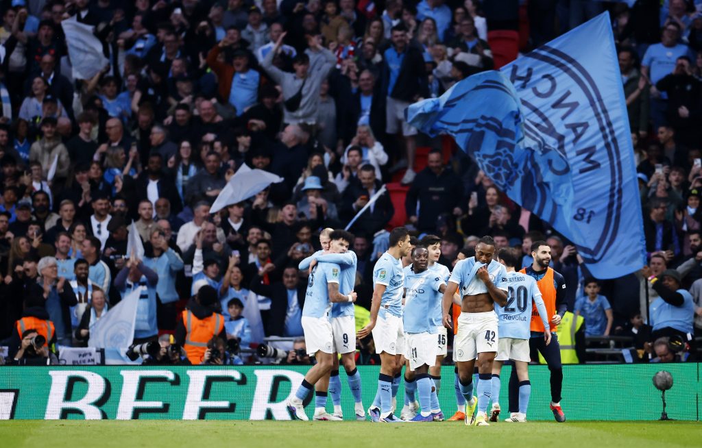 Manchester City Celebrate